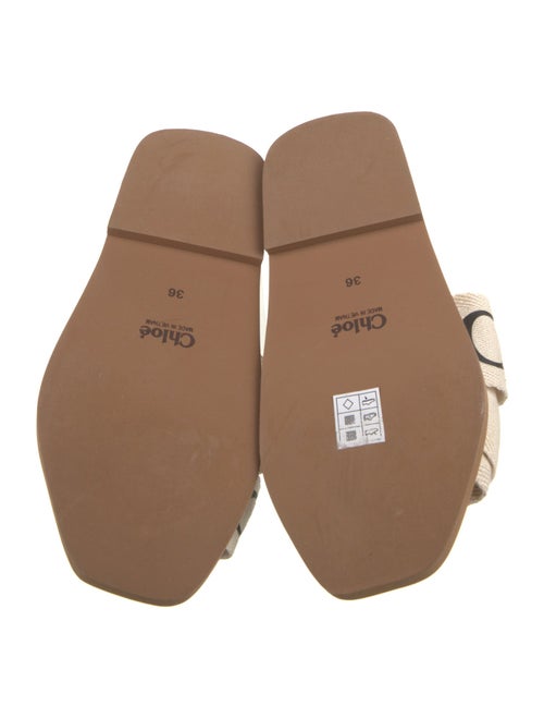 Chloé Canvas Printed Slides