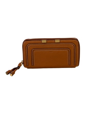 Chloé Leather Striped Wallet