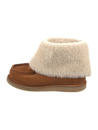 Chloé Suede Lace-Up Boots