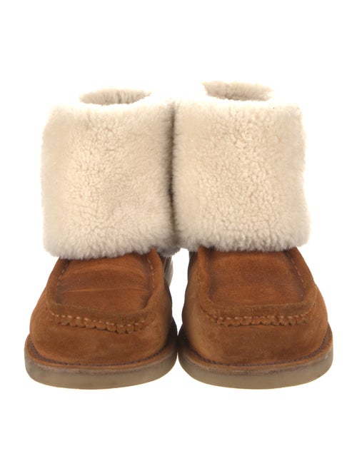 Chloé Suede Lace-Up Boots