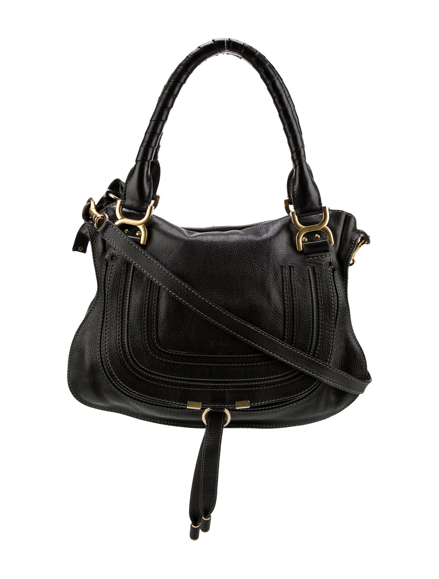 Chloé Leather Marcie Shoulder Bag