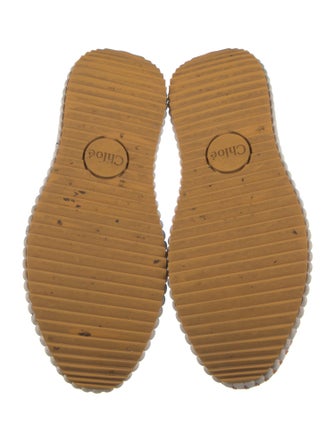 Chloé Colorblock Pattern Sneakers