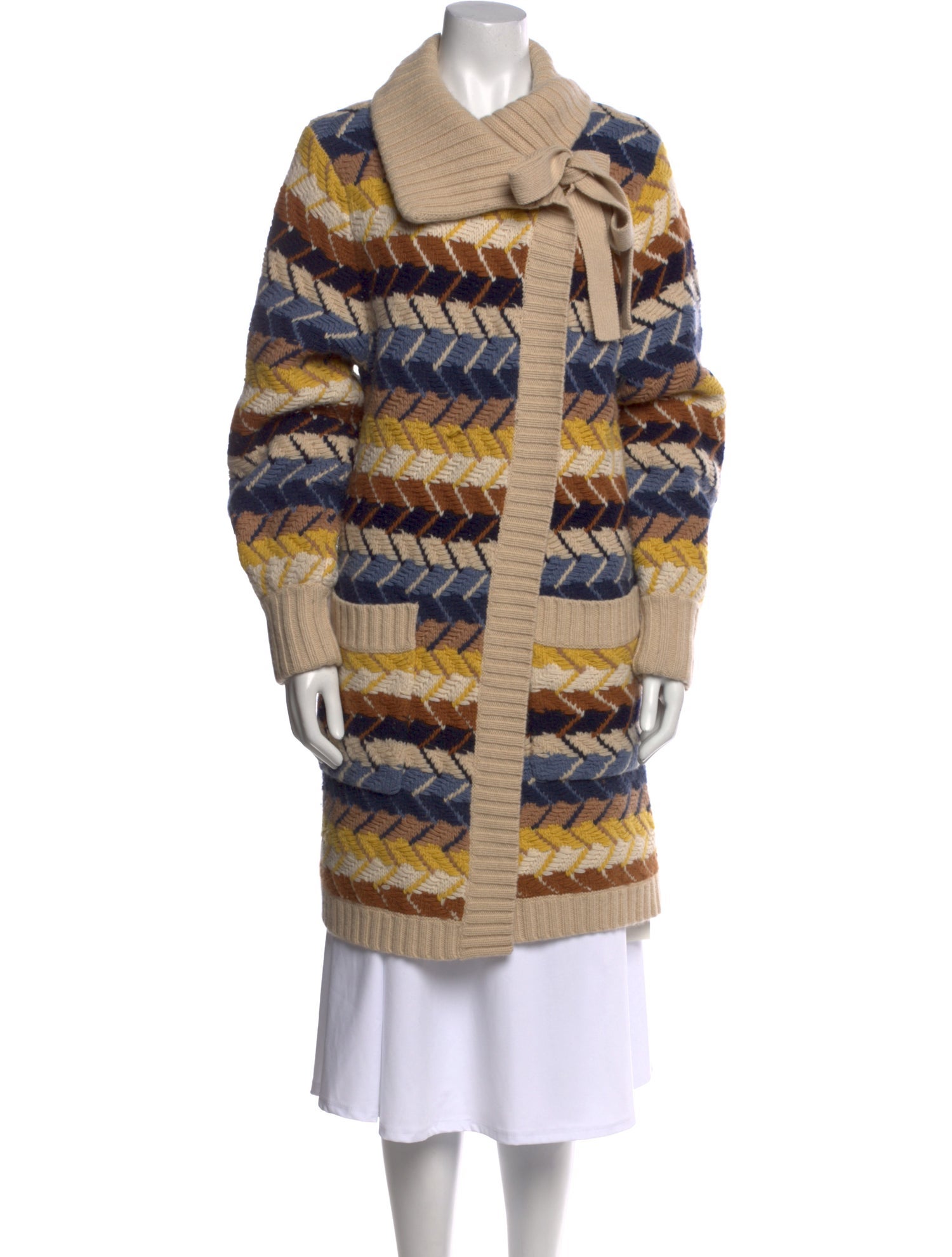 Chloé Merino Wool Striped Sweater