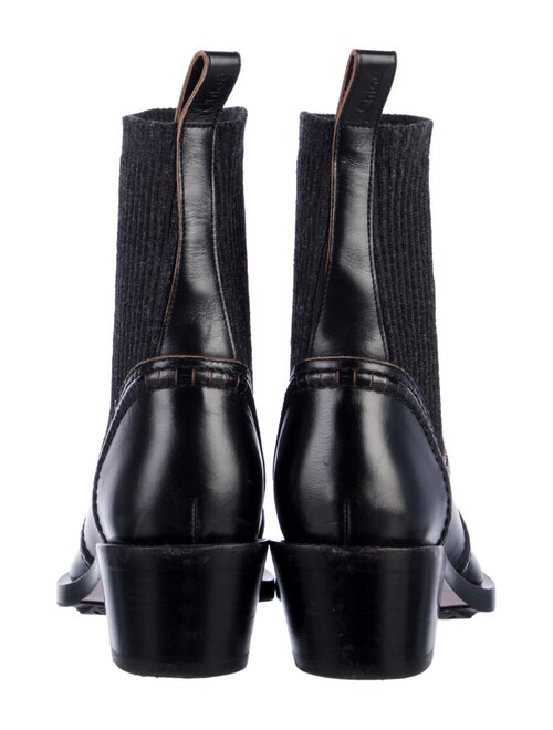 Chloé Leather Western Boots