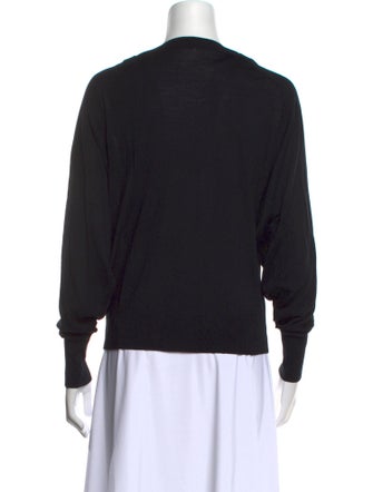 Chloé Wool V-Neck Blouse