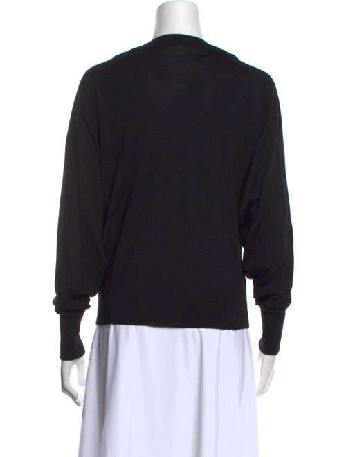 Chloé Wool V-Neck Blouse