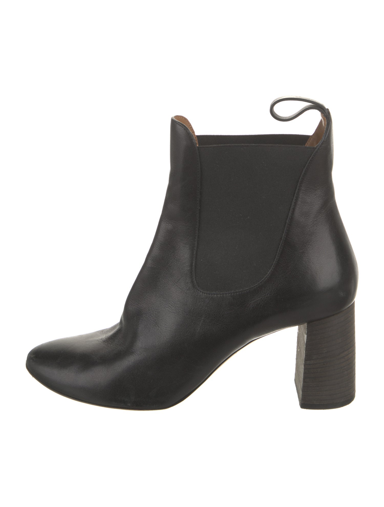 Chloé Leather Chelsea Boots