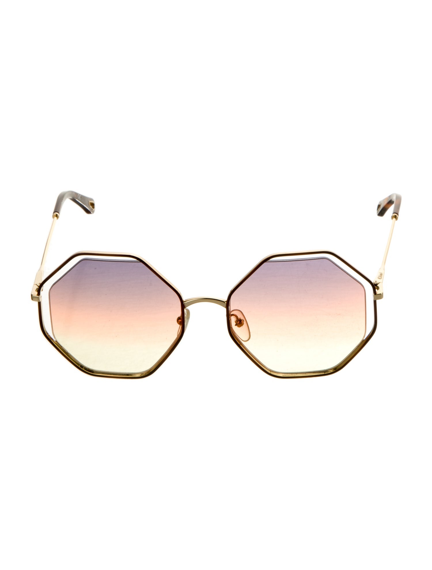 Chloé Oversize Gradient Sunglasses