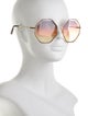 Chloé Oversize Gradient Sunglasses