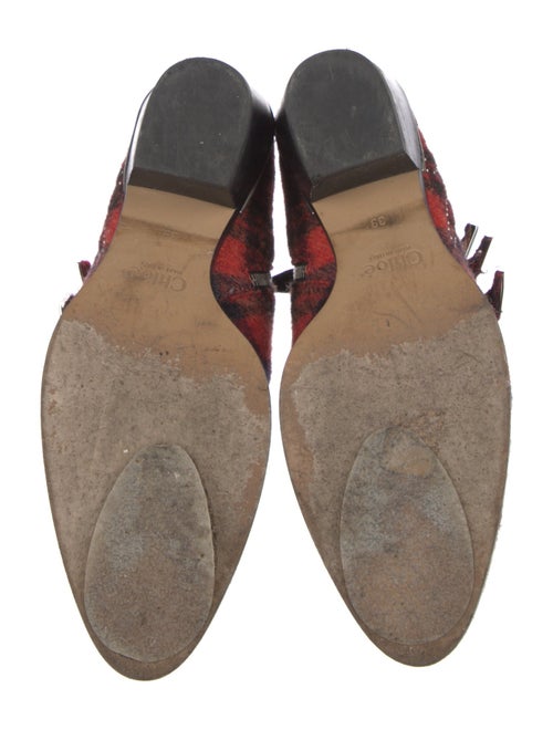 Chloé Tweed Printed Boots