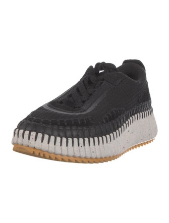 Chloé Whipstitch Trim Sneakers