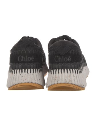 Chloé Whipstitch Trim Sneakers