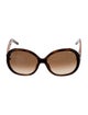Chloé Oversize Gradient Sunglasses