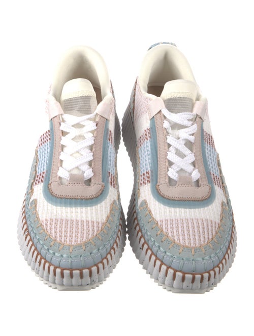 Chloé Plaid Print Sneakers