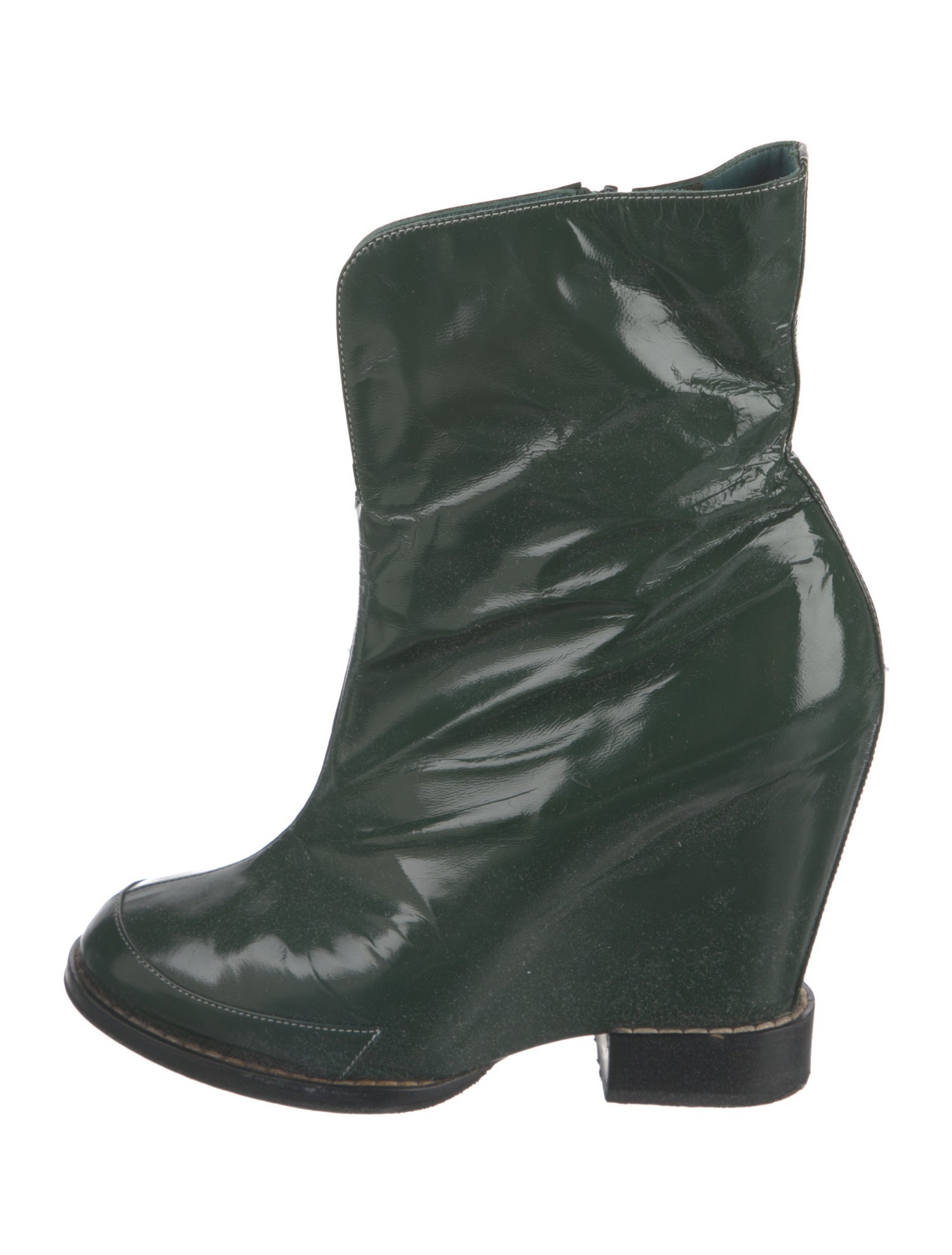 Chloé Vintage Patent Leather Boots