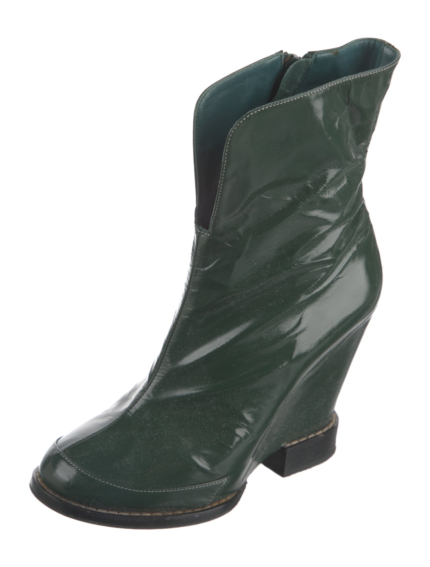Chloé Vintage Patent Leather Boots