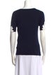 Chloé V-Neck Short Sleeve T-Shirt