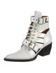 Chloé Leather Lace-Up Boots