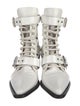 Chloé Leather Lace-Up Boots