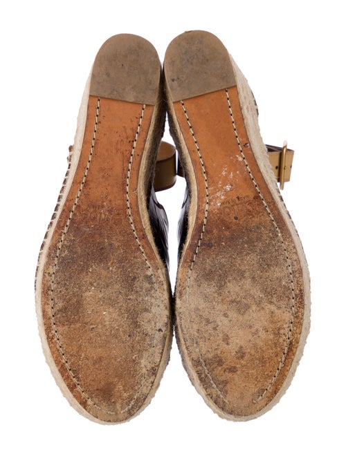 Chloé Leather Printed Pumps