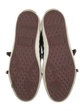 Chloé Leather Patterned Sneakers