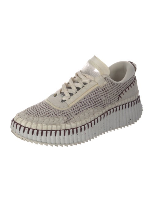 Chloé Whipstitch Trim Sneakers