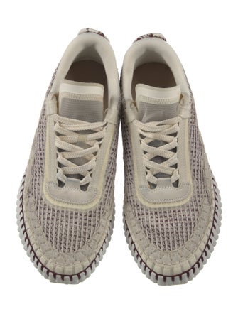 Chloé Whipstitch Trim Sneakers