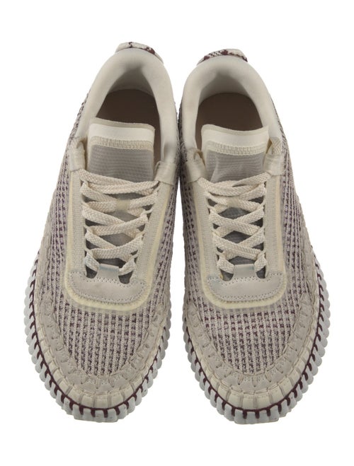 Chloé Whipstitch Trim Sneakers