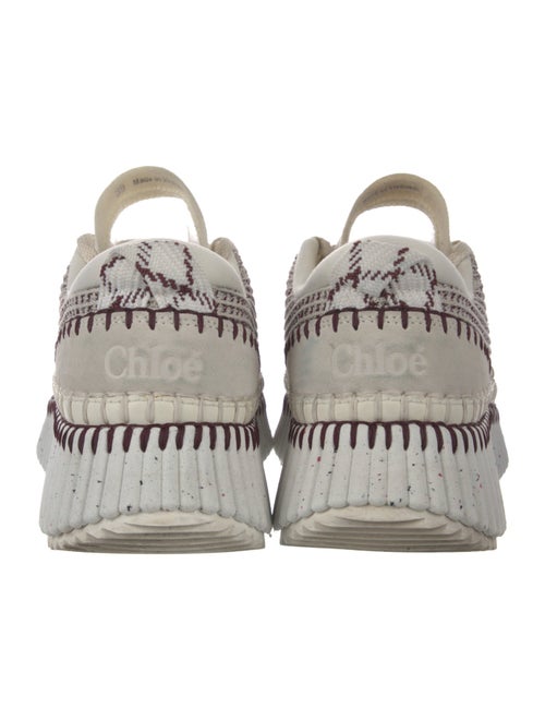 Chloé Whipstitch Trim Sneakers