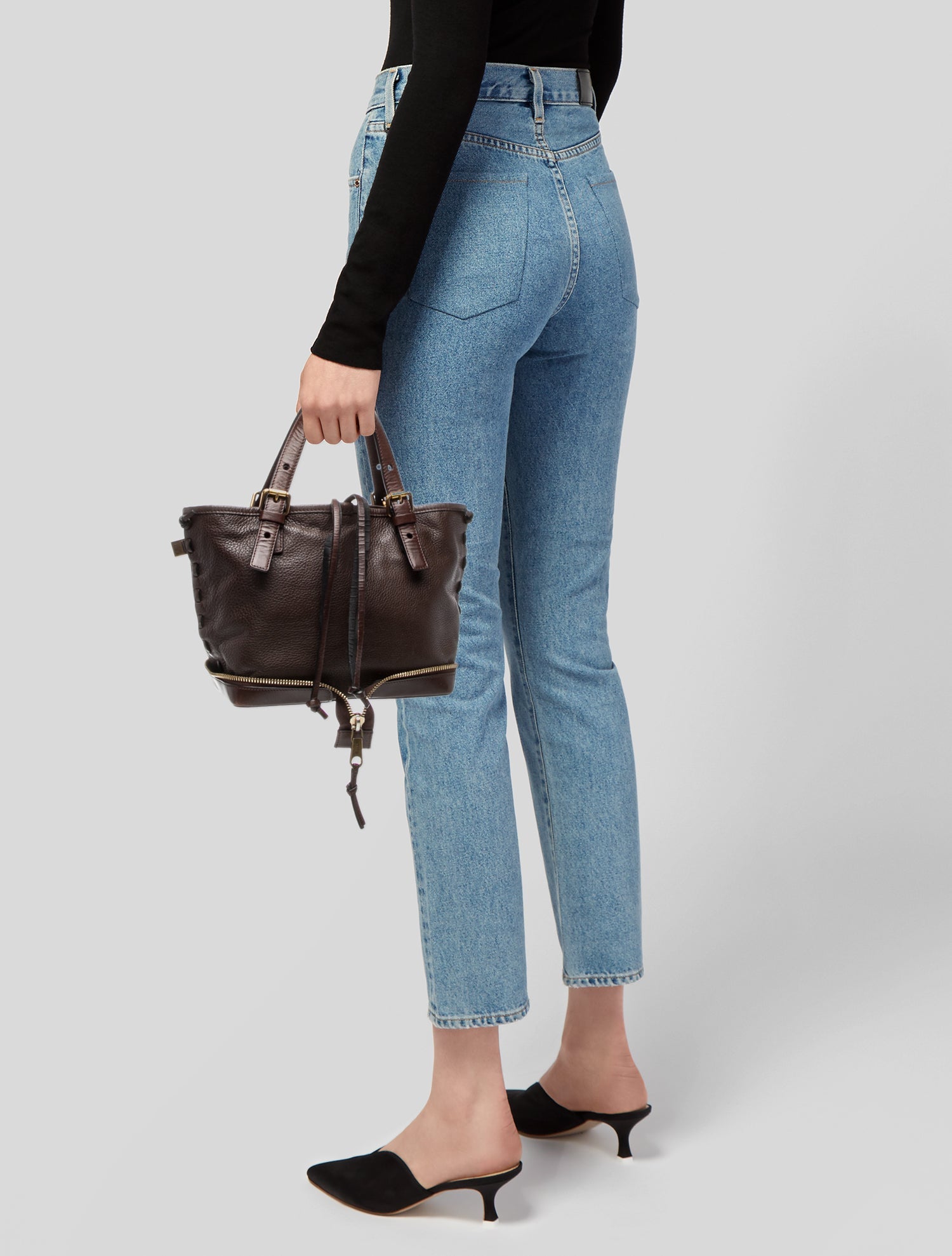 Chloé Leather Top Handle Bag