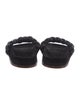 Chloé Leather Braided Accents Slides