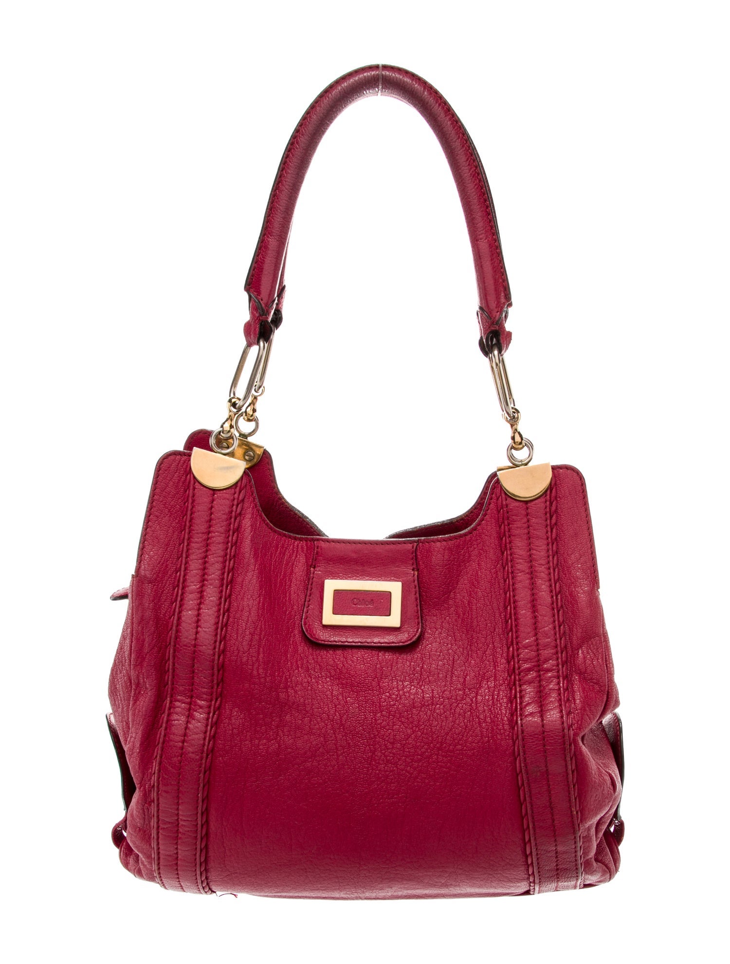 Chloé Leather Top Handle Bag