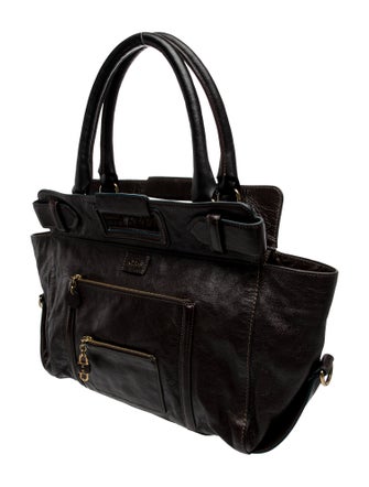 Chloé Leather Top Handle Bag