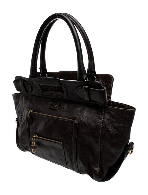 Chloé Leather Top Handle Bag