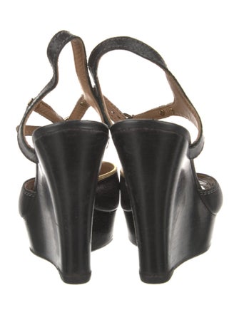 Chloé Leather Slingback Sandals