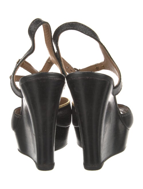 Chloé Leather Slingback Sandals