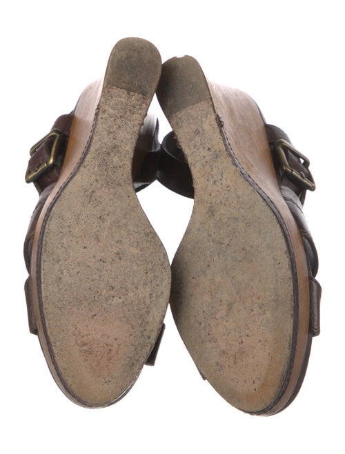 Chloé Leather Studded Accents Sandals