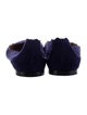 Chloé Suede Scalloped Accent Ballet Flats