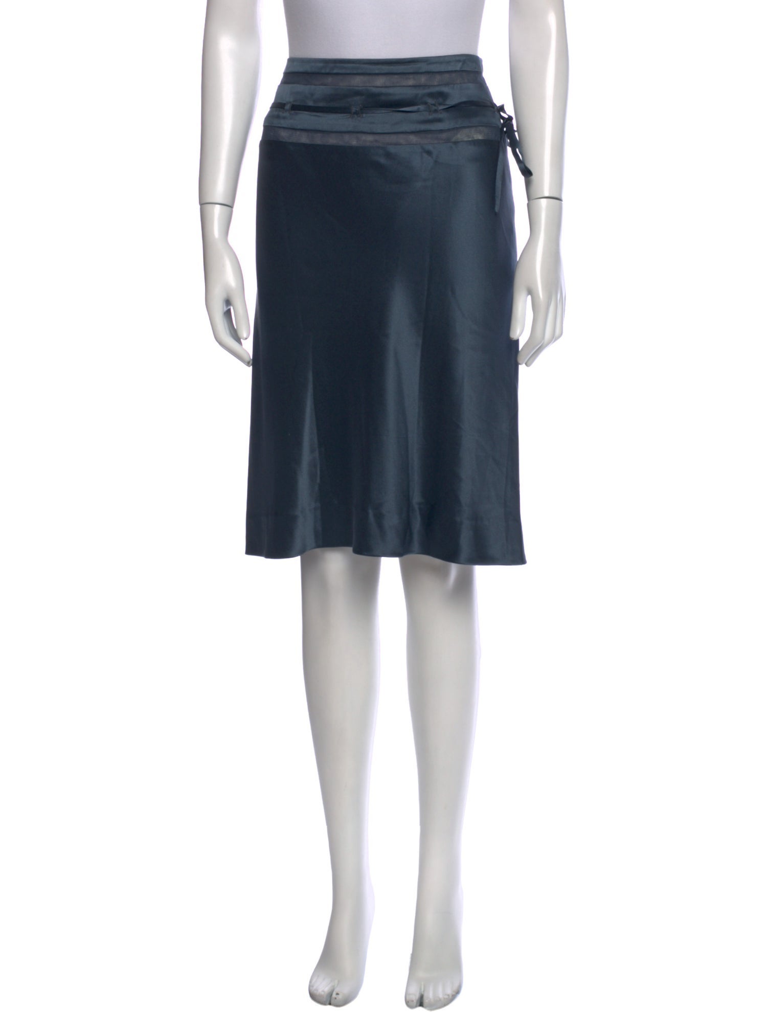Chloé Silk Knee-Length Skirt