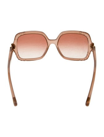 Chloé Oversize Gradient Sunglasses
