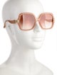 Chloé Oversize Gradient Sunglasses
