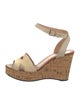 Chloé Leather Cutout Accent Sandals