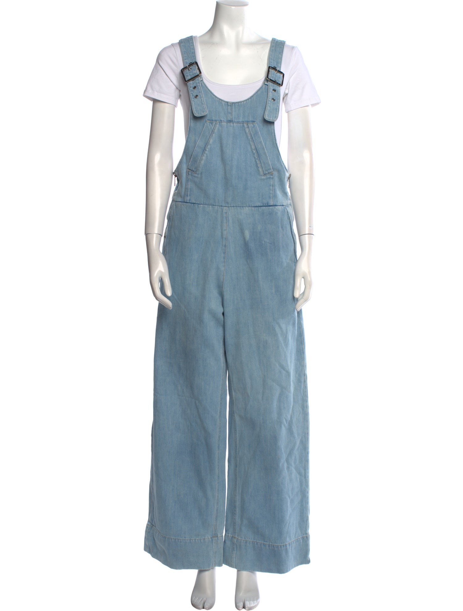 Chloé Scoop Neck Jumpsuit