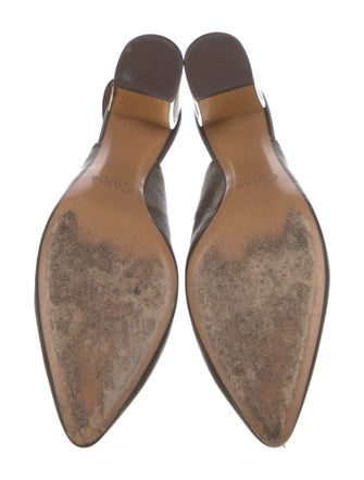 Chloé Leather Slingback Pumps