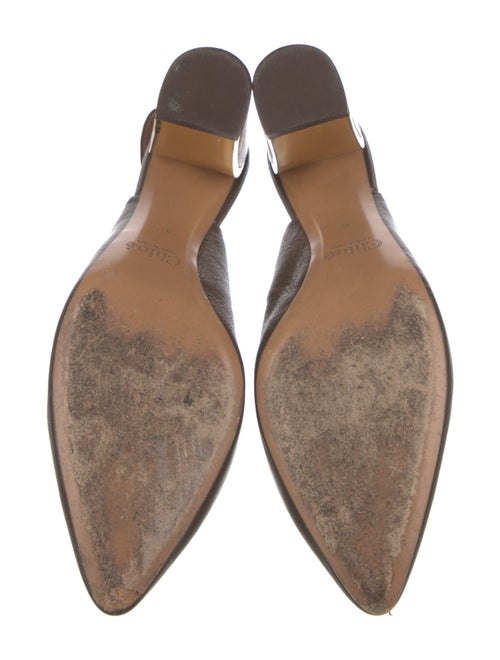Chloé Leather Slingback Pumps