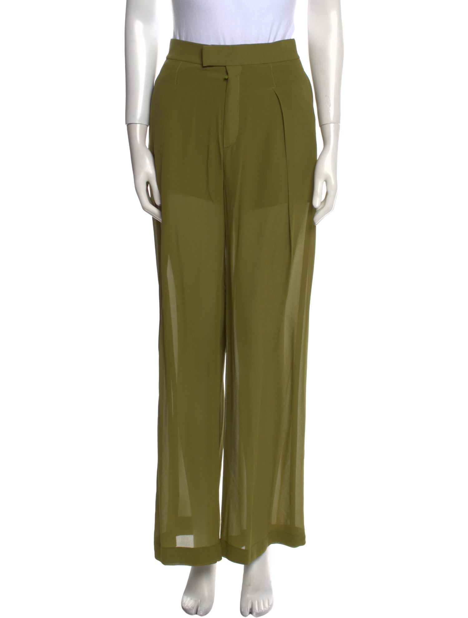 Chloé Silk Wide Leg Pants