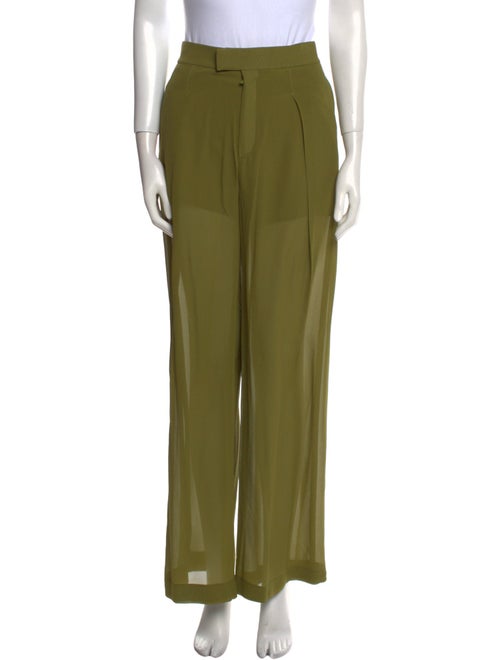 Chloé Silk Wide Leg Pants