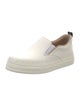 Chloé Leather Scalloped Accent Sneakers