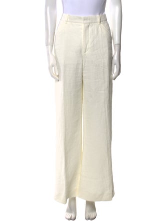 Chloé Linen Wide Leg Pants