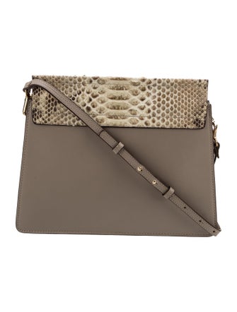 Chloé Python Shoulder Bag